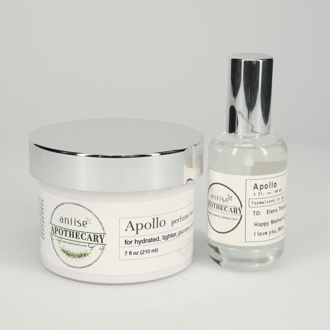 Aniise Beauty Apothecary Fragrance Oil/Perfume Body Cream Set - Apollo