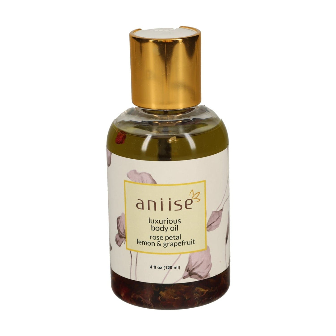 Natural Luxurious Rose Petal Body Oil - Aniise