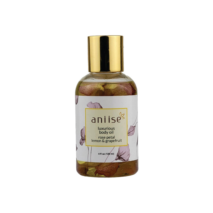 Natural Luxurious Rose Petal Body Oil - Aniise