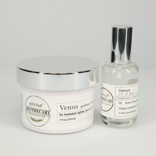 Aniise Beauty Apothecary Fragrance Oil/Perfume Body Cream Set - Venus