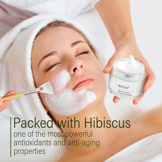 Collagen Facial Mask with Hibiscus - Aniise