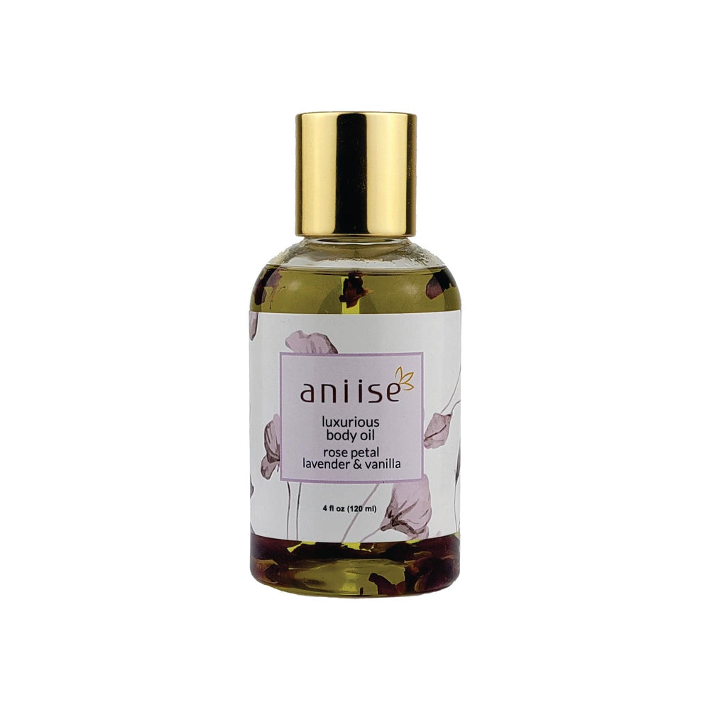 Natural Luxurious Rose Petal Body Oil - Aniise