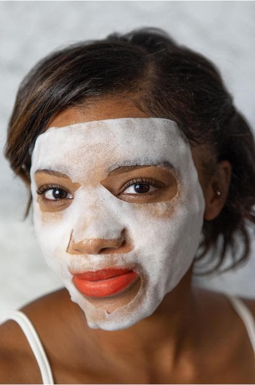 Super Bubble Cleansing and Illuminating Face sheet mask - Aniise
